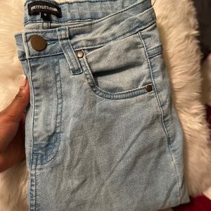 PLT Demin Crop Jeans